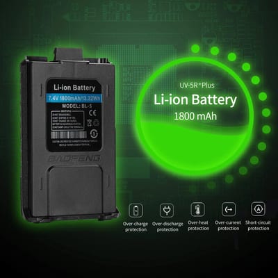 Radio Baofeng UV-5r Plus