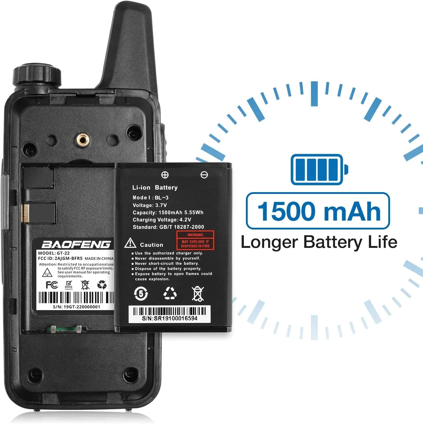 Radio Baofeng GT-22 - Comunicación - imagen 2