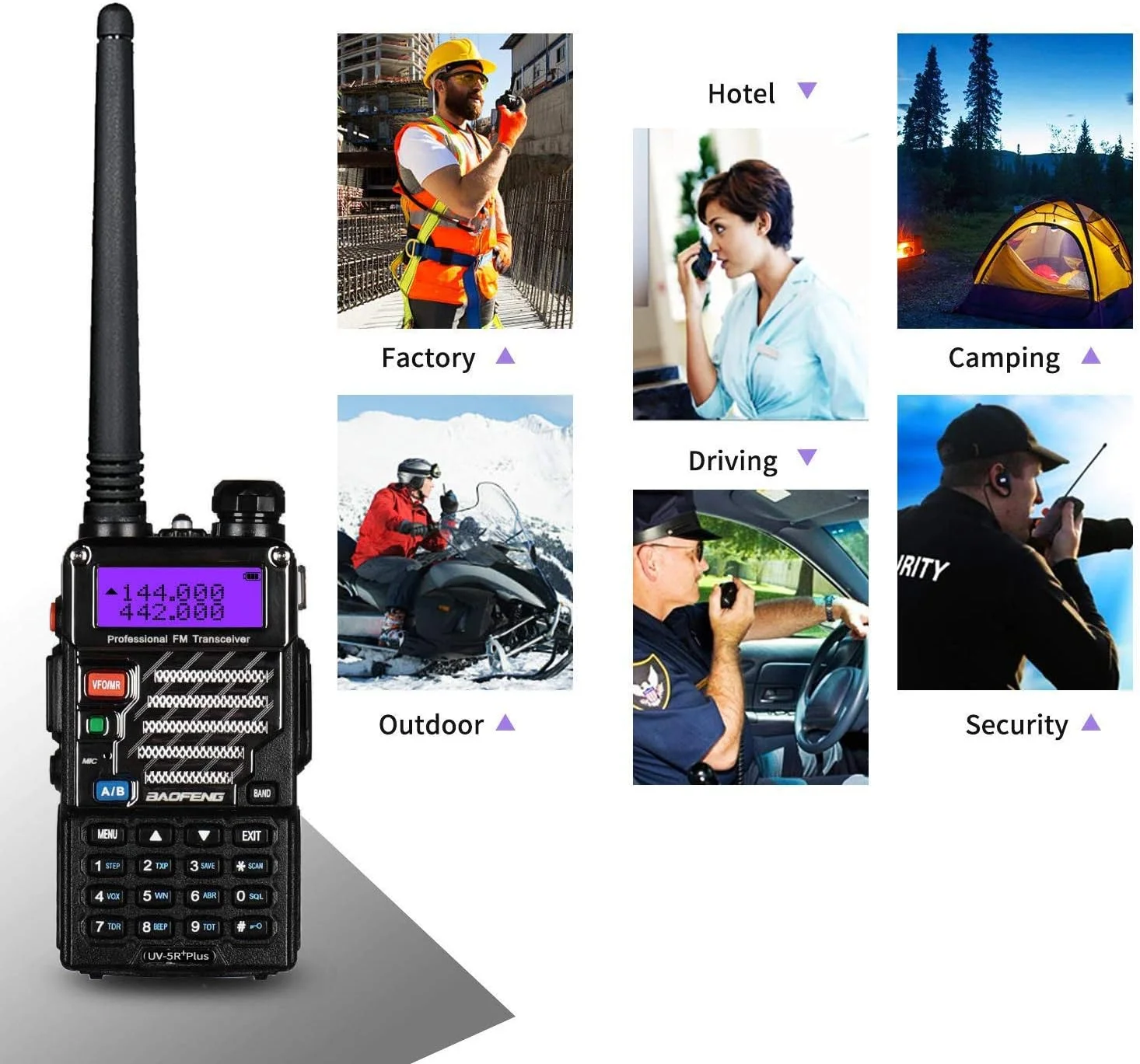 Radio Baofeng UV 5R+ Plus - Comunicación - imagen 7