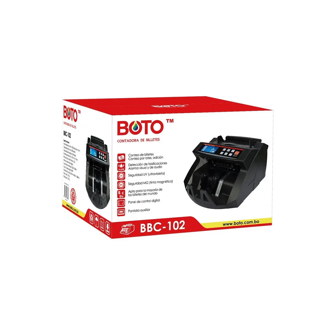 Contadora de billetes BOTO BBC-102 - Oficina - imagen 2