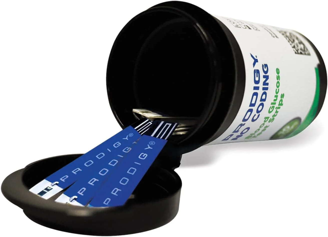 Glucómetro Prodigy Kit Completo con 50 Cintas, Control Diabetes - imagen 5